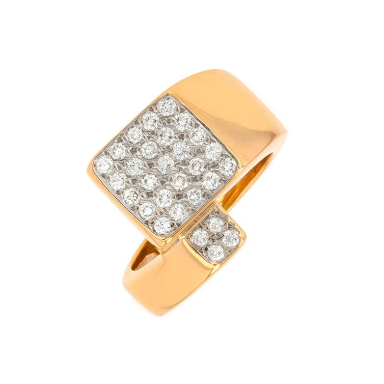 Acheter Bague diamants 0.58 carat 2 ors 11.31g Comme neuf - 2500,00 € Bague diamants 0.58 carat 2 ors 11.31g Comme neuf - reconditionné disponible sur Gemme Les Bijoux